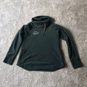 Sherpa Pullover - Cowl Neck - Wander North Georgia - L